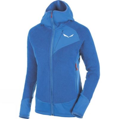 Sudadera Con Capucha Salewa Ortles Polartec Highloft Full Zip Mujer Azules - Chile XTS608143
